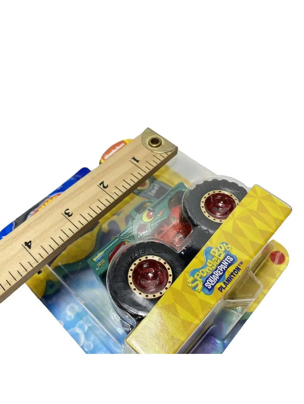 Sponge Squarepants Plankton Hot Wheels Monster Truck Bikini Bottom Nickelodeon
